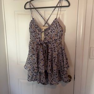 Rue21 flowy floral romper